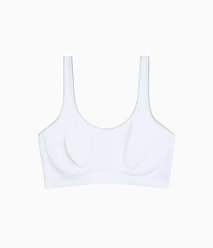 Sydney Sport Underwire Bra - White | Wacoal Trusted