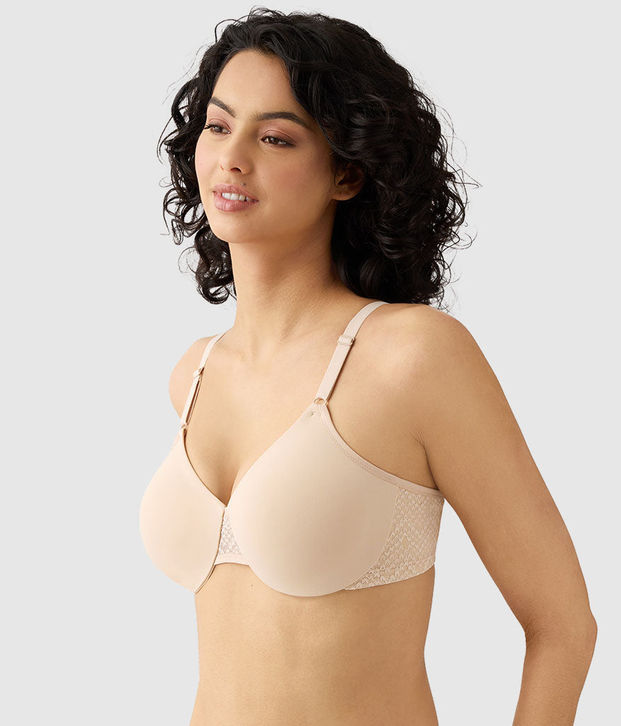 Comfort Within Reach Underwire Bra - Sand | Wacoal Customer Favorite