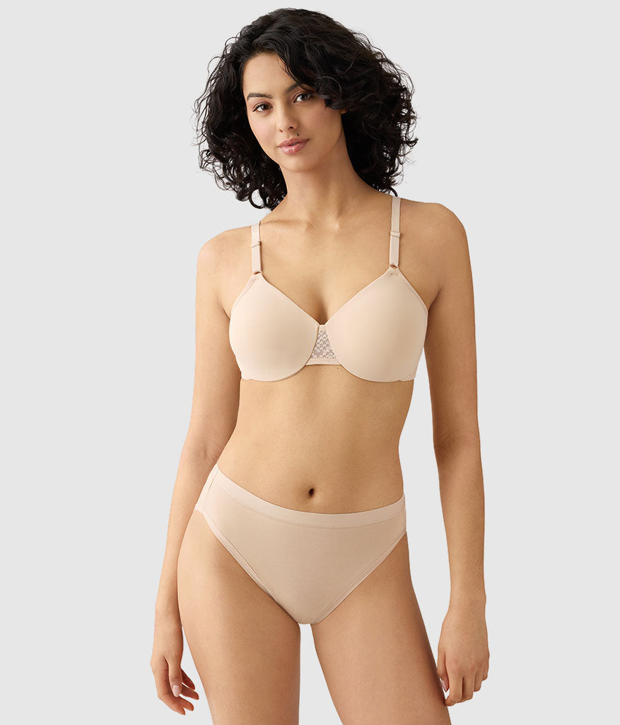 Comfort Within Reach Underwire Bra - Sand | Wacoal Customer Favorite