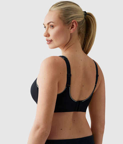 Sydney Sport Underwire Bra - Black | Wacoal Smart Buy