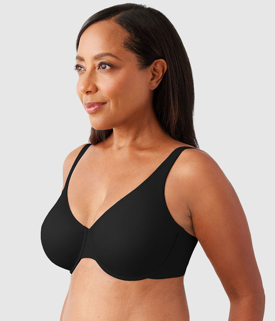 Comfortable Cool Underwire Bra - Black | Wacoal Great Value