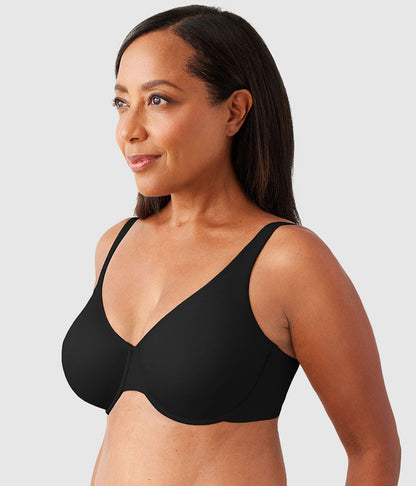 Comfortable Cool Underwire Bra - Black | Wacoal Great Value