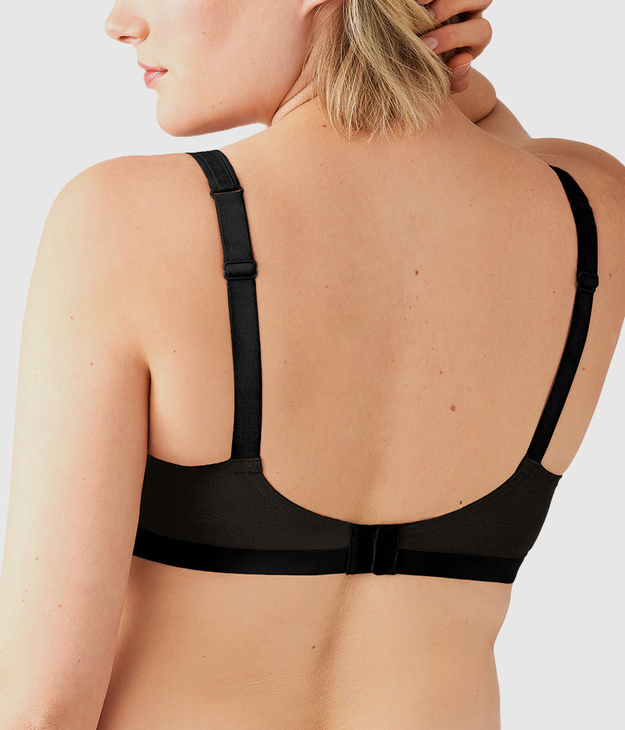 Shape Revelation® Uneven Underwire Bra - Black | Wacoal Latest