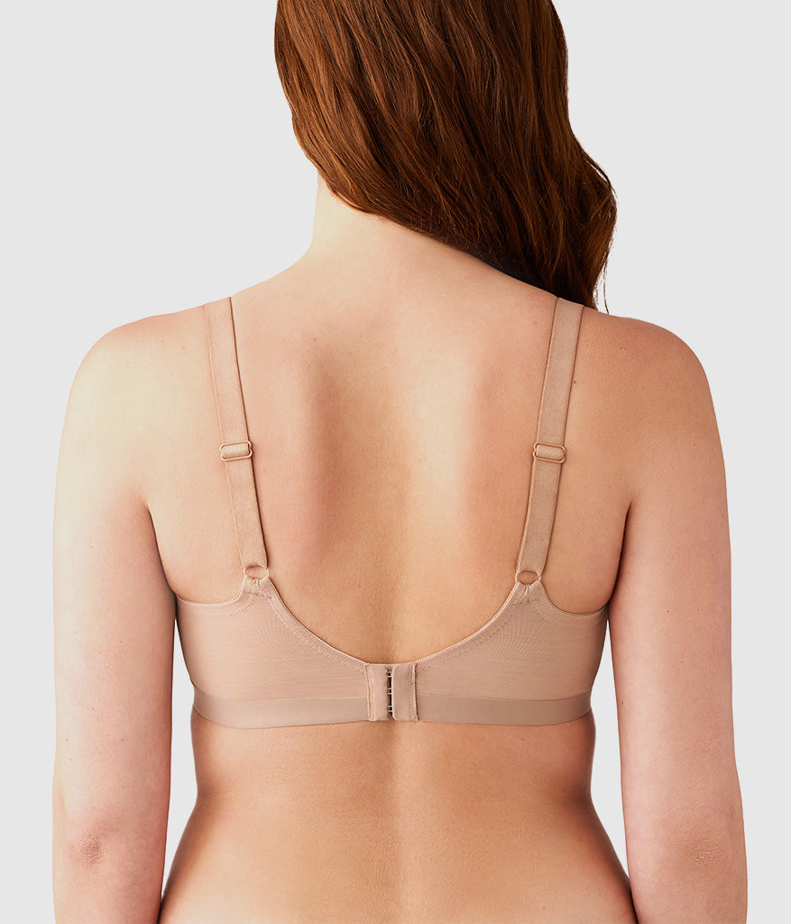 Shape Revelation® Shallow Top Underwire T-Shirt Bra - Praline | Wacoal Quality