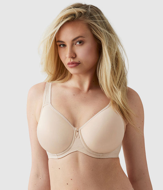 Basic Beauty Spacer Underwire T-Shirt Bra - Sand | Wacoal Customer Favorite