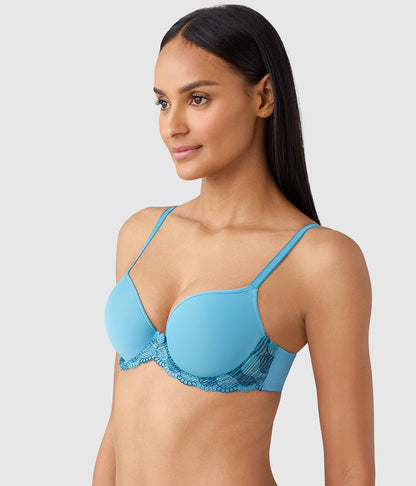La Femme Underwire T-Shirt Bra - Adriatic Blue | Wacoal Smart Buy