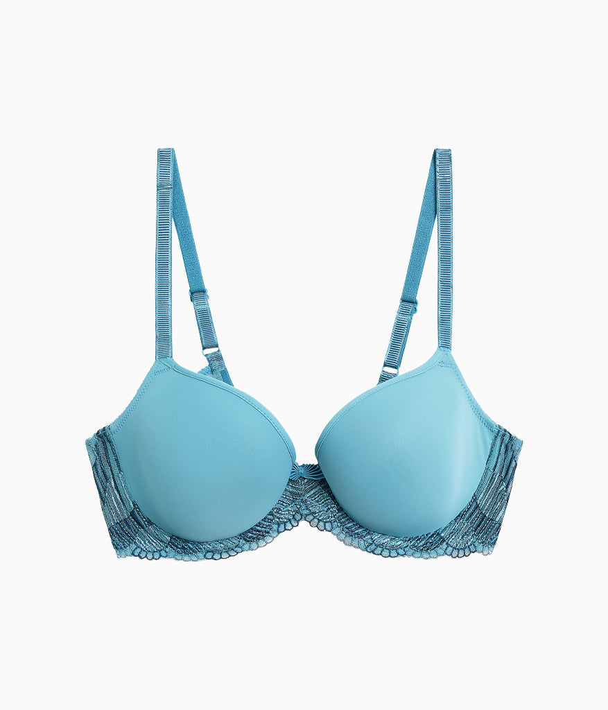 La Femme Underwire T-Shirt Bra - Adriatic Blue | Wacoal Smart Buy