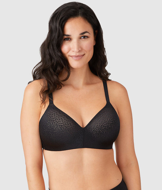 Back Appeal® Wire Free T-Shirt Bra - Black | Wacoal Value