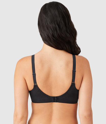 Back Appeal® Wire Free T-Shirt Bra - Black | Wacoal Value