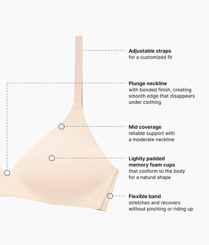 Comfort First Wire Free T-Shirt Bra - Sand | Wacoal Great Value