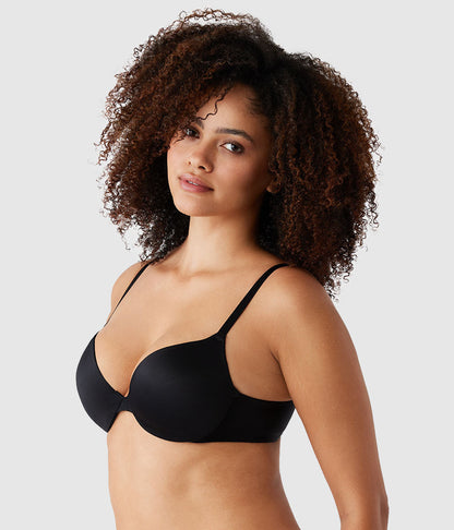 Inner Sheen T-Shirt Bra - Black | Wacoal Trusted