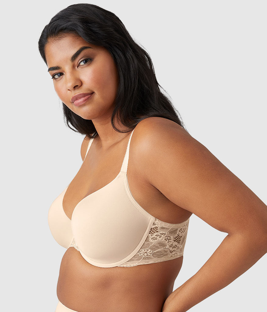 French Garden Seamless Underwire T-Shirt Bra - Sand | Wacoal Customer Favorite
