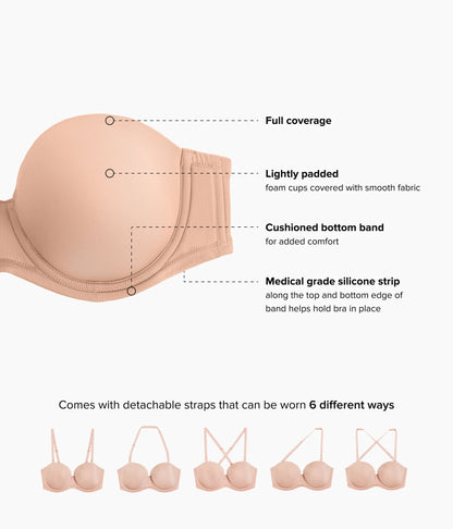 Red Carpet™ Strapless Underwire Bra - Roebuck | Wacoal Value