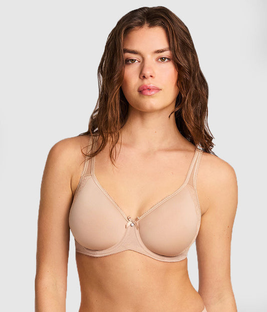 Retro Chic Underwire T-Shirt Bra - Toast | Wacoal Great Value