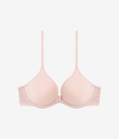 Full Transparency Plunge T-Shirt Bra - Rose Smoke | Wacoal Quality