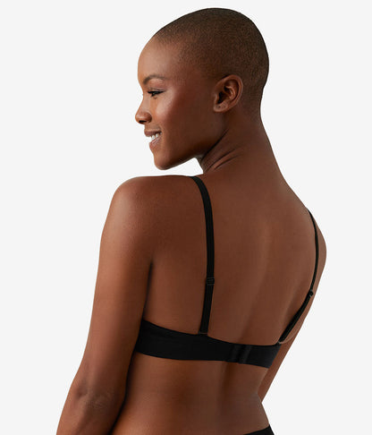 Cotton To A Tee Plunge T-Shirt Bra - Night | Wacoal Smart Buy