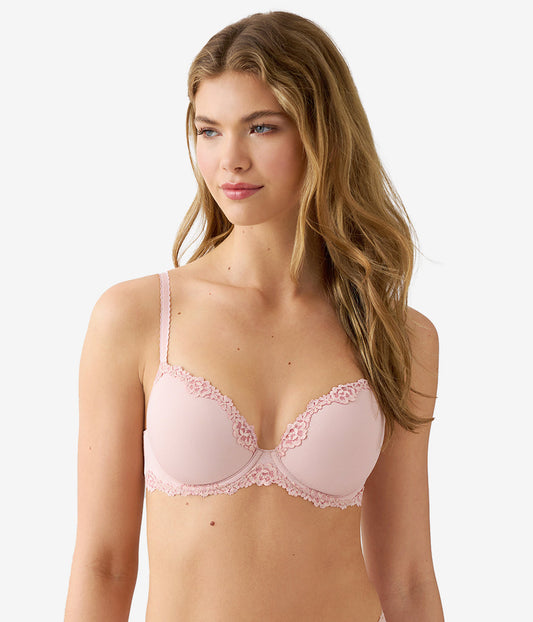 Future Foundation with Lace T-Shirt Bra - Rose Smoke | Wacoal Latest