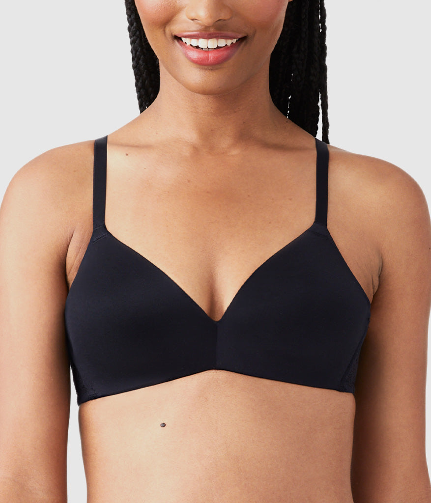 Future Foundation Wire Free T-Shirt Bra with Lace - Night | Wacoal Quality