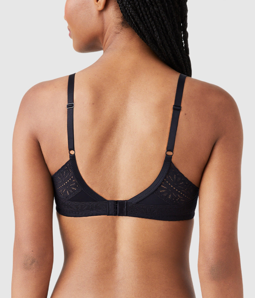 Future Foundation Wire Free T-Shirt Bra with Lace - Night | Wacoal Quality