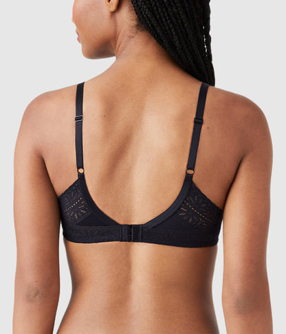 Future Foundation Wire Free T-Shirt Bra with Lace - Night | Wacoal Quality