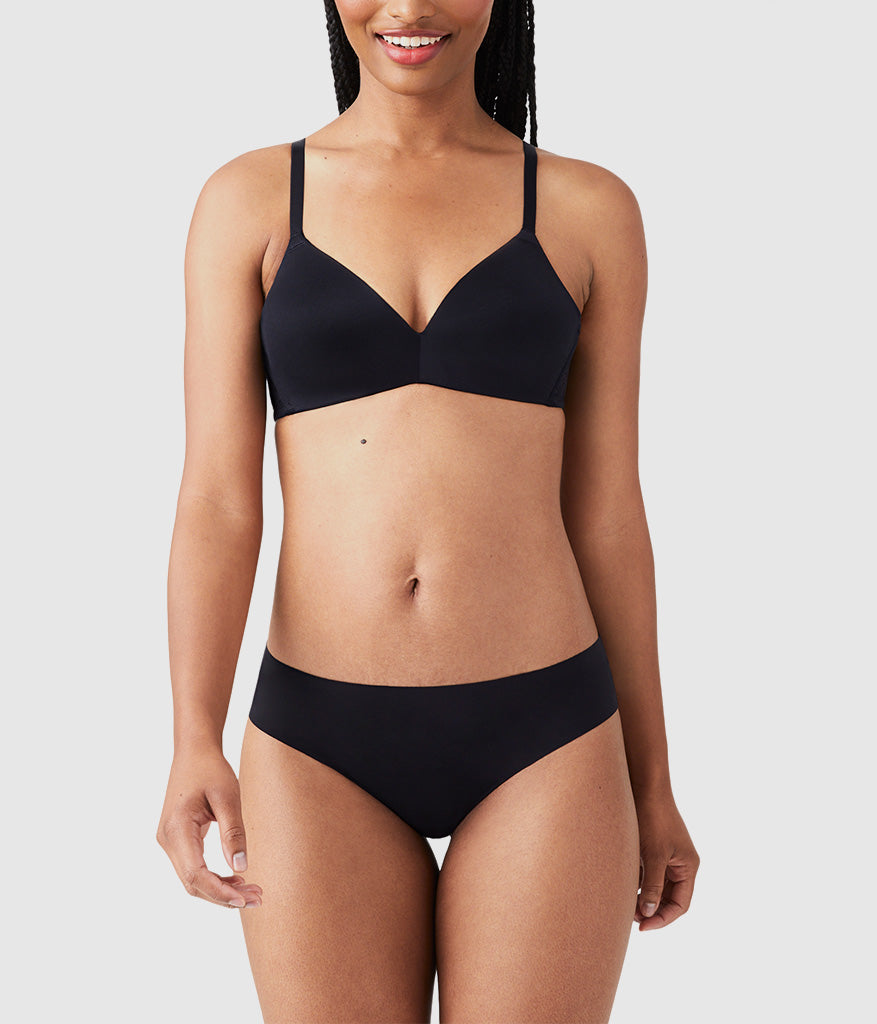 Future Foundation Wire Free T-Shirt Bra with Lace - Night | Wacoal Quality