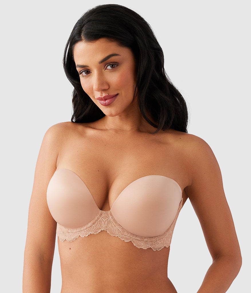 Self Assured Push Up Strapless Bra - Roebuck | Wacoal Smart Buy