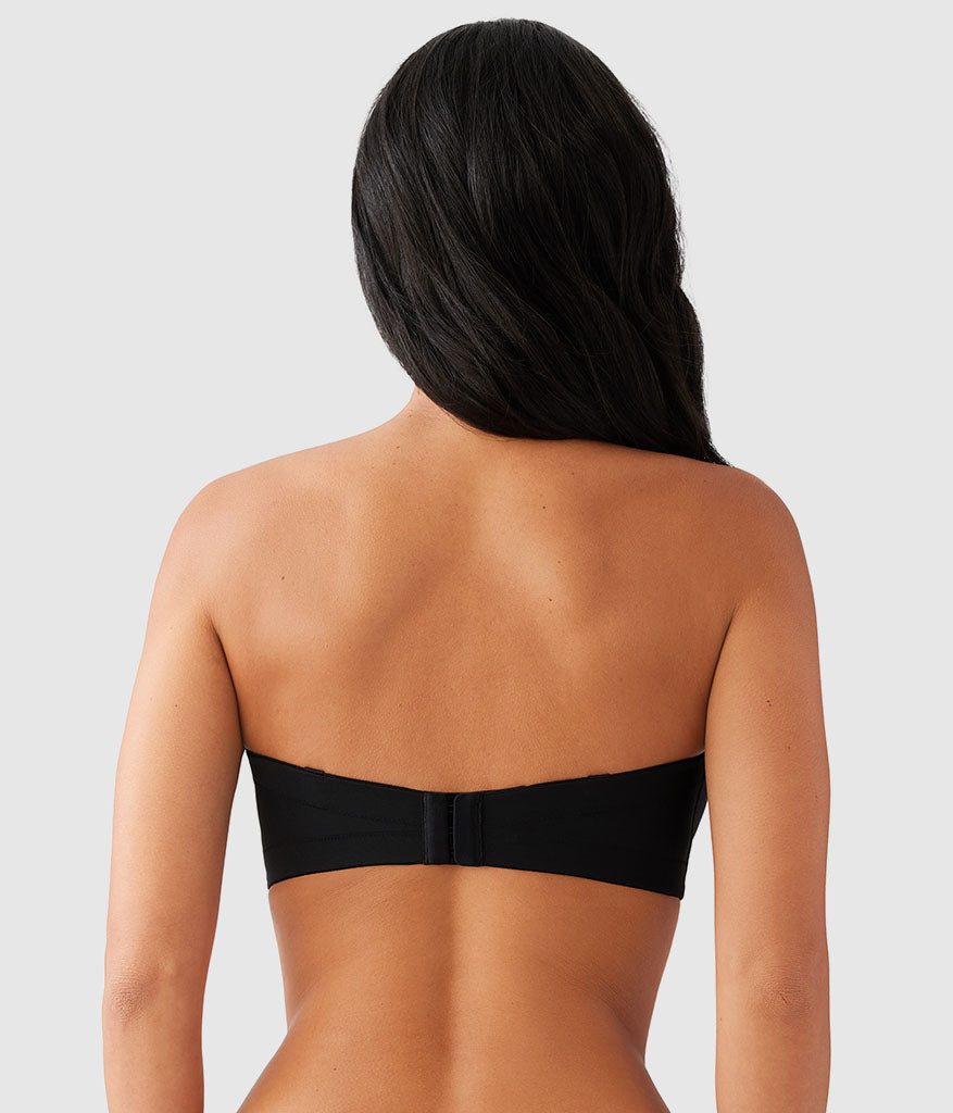 Self Assured Push Up Strapless Bra - Black | Wacoal Trusted