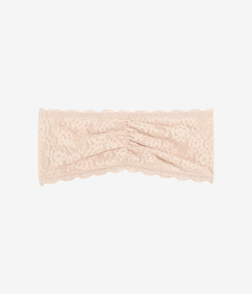 Effortlessly Lace Bandeau - Au Natural | Wacoal Customer Favorite