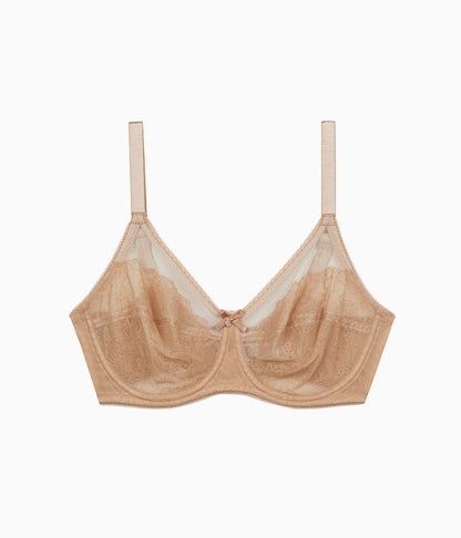 Retro Chic Full Figure Underwire Bra - Toast | Wacoal Customer Favorite