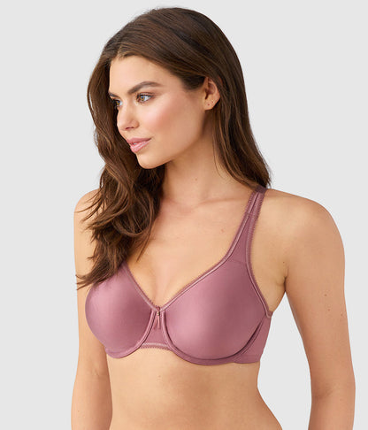 Basic Beauty Full Figure Seamless Underwire Bra - Rose Brown | Wacoal Top Pick