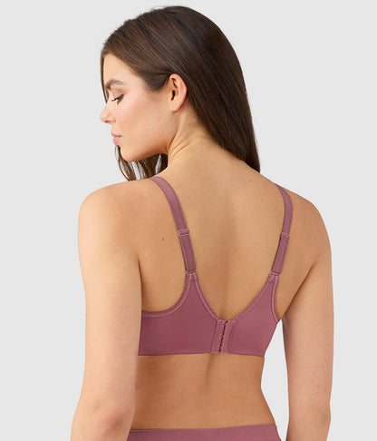 Basic Beauty Full Figure Seamless Underwire Bra - Rose Brown | Wacoal Top Pick