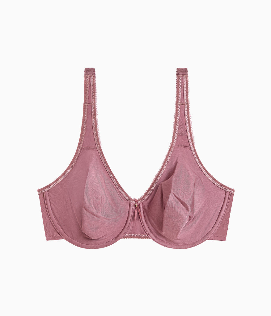 Basic Beauty Full Figure Seamless Underwire Bra - Rose Brown | Wacoal Top Pick