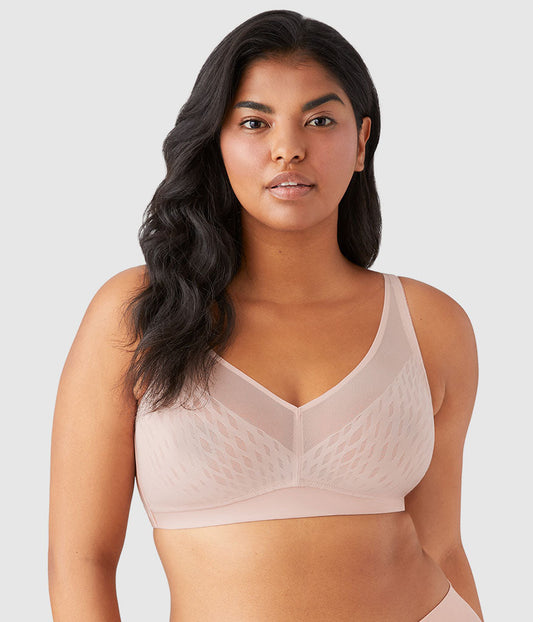 Elevated Allure Wire Free Bra - Rose Dust | Wacoal Trusted