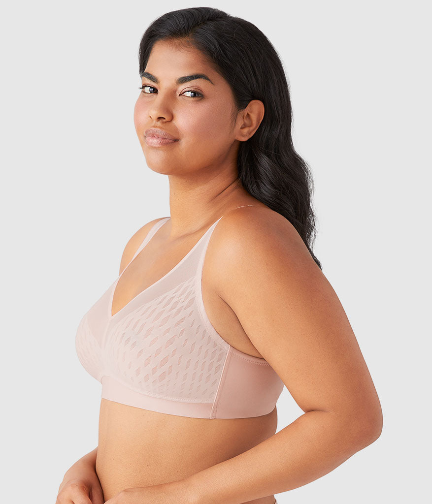 Elevated Allure Wire Free Bra - Rose Dust | Wacoal Trusted