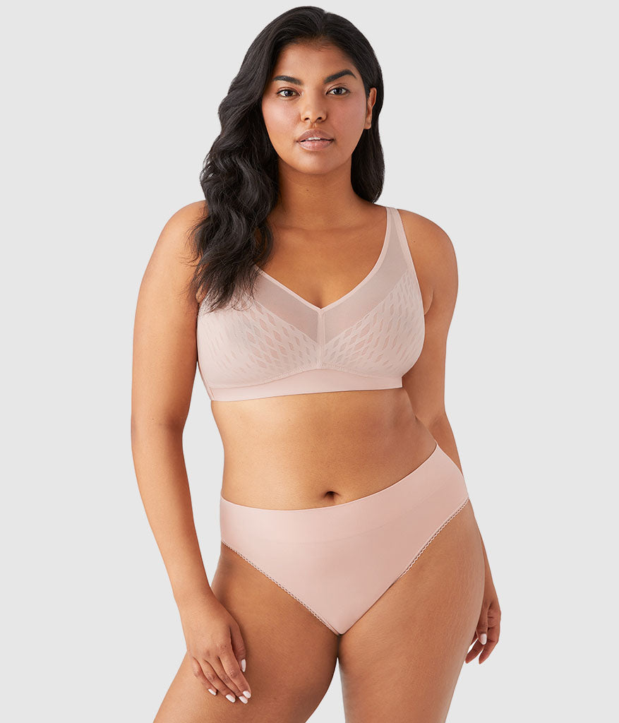 Elevated Allure Wire Free Bra - Rose Dust | Wacoal Trusted