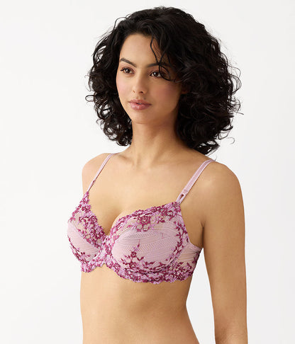 Embrace Lace® Underwire Bra - Keepsake Lilac/Multi | Wacoal Great Value