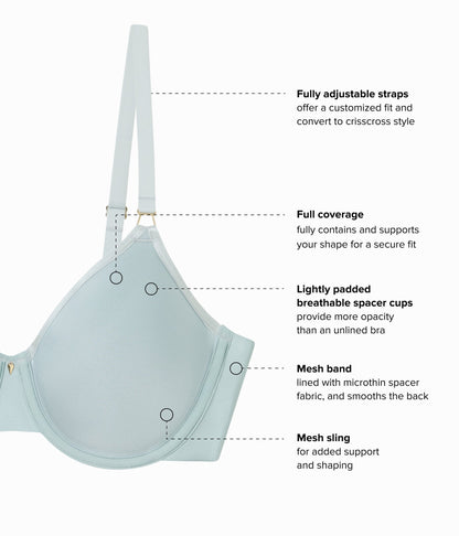 Simply Done T-Shirt Bra - Belgian Block | Wacoal Trusted