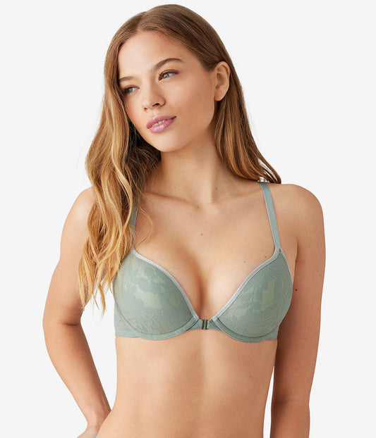 Shadow Scene Front Close Push Up Bra - Shadow | Wacoal Great Value