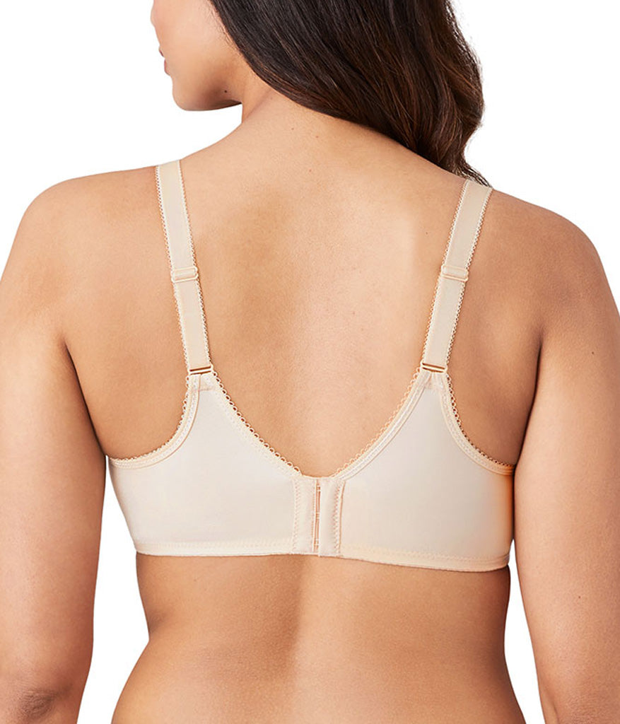 Basic Beauty Full Figure Seamless Underwire Bra - Sand | Wacoal Trusted
