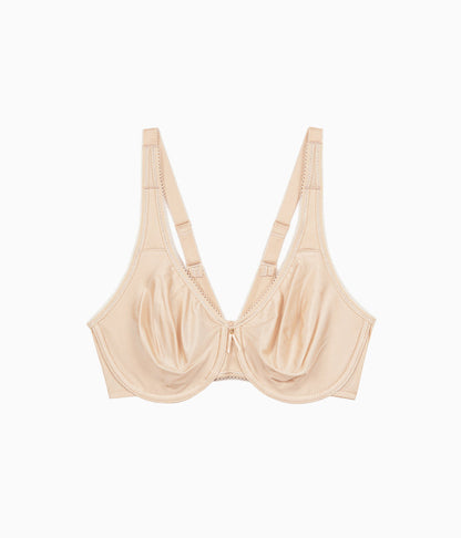 Basic Beauty Full Figure Seamless Underwire Bra - Sand | Wacoal Trusted