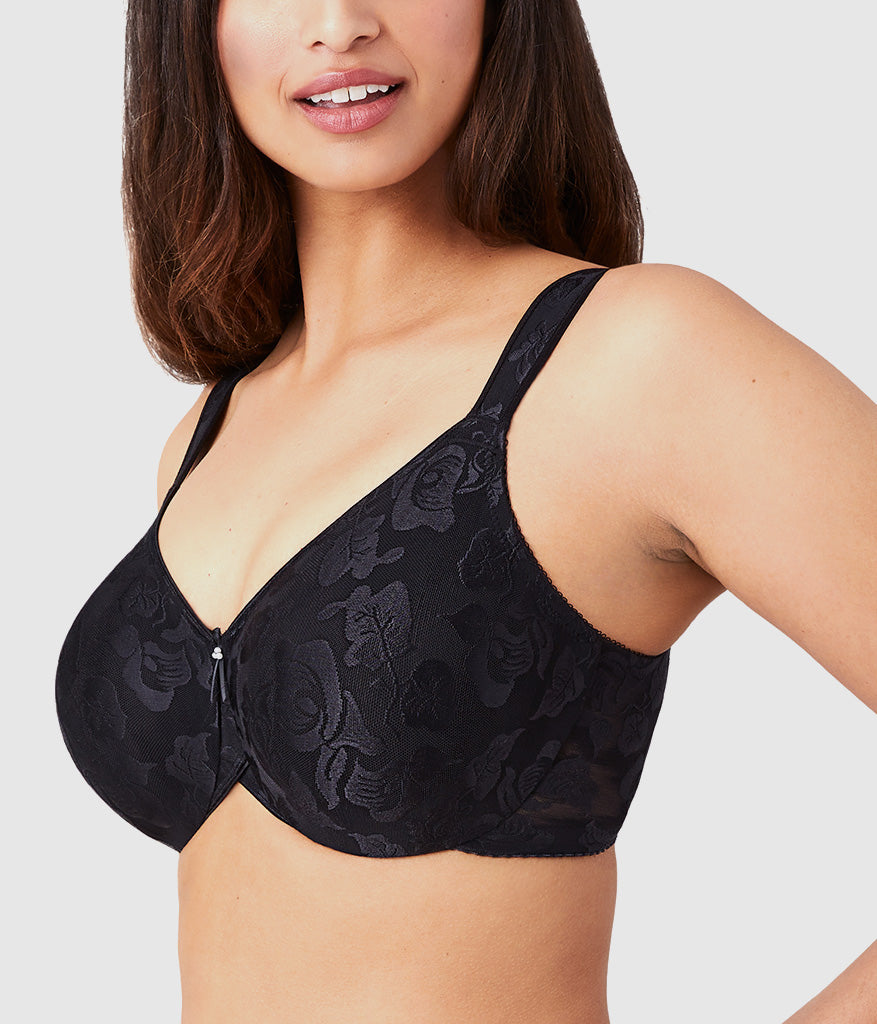 Awareness Underwire Bra - Black | Wacoal Top Pick