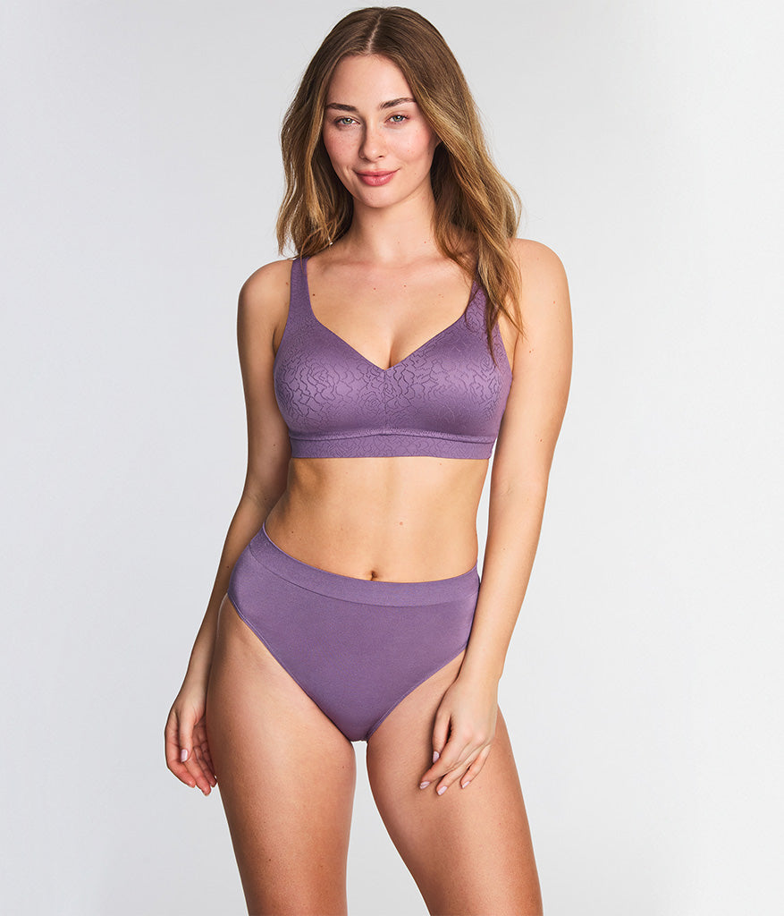 Inside Job™ Wire Free Bra - Italian Grape | Wacoal Customer Favorite