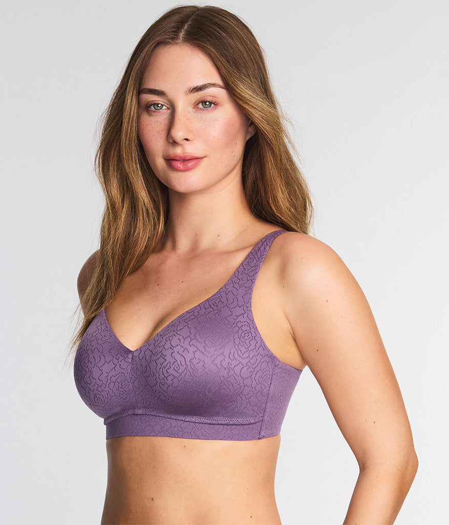 Inside Job™ Wire Free Bra - Italian Grape | Wacoal Customer Favorite