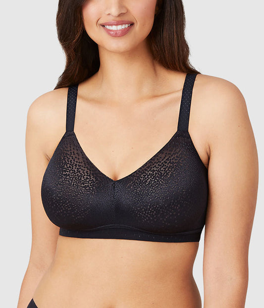Back Appeal® Wire Free Bra - Black | Wacoal Great Value