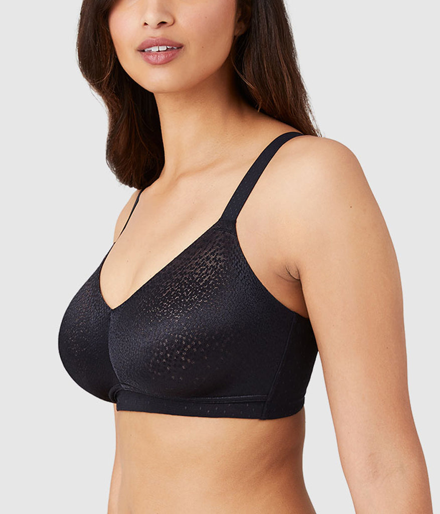 Back Appeal® Wire Free Bra - Black | Wacoal Great Value