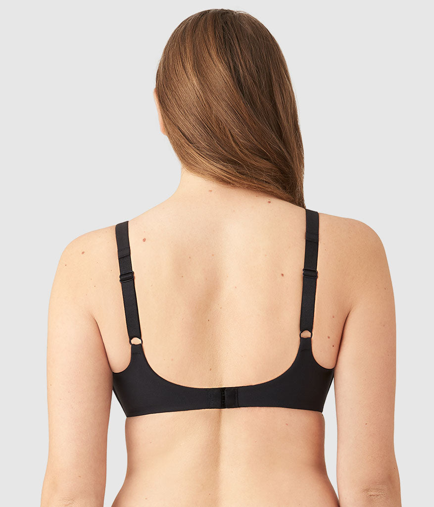 How Perfect Wire Free T-Shirt Bra - Black | Wacoal Smart Buy