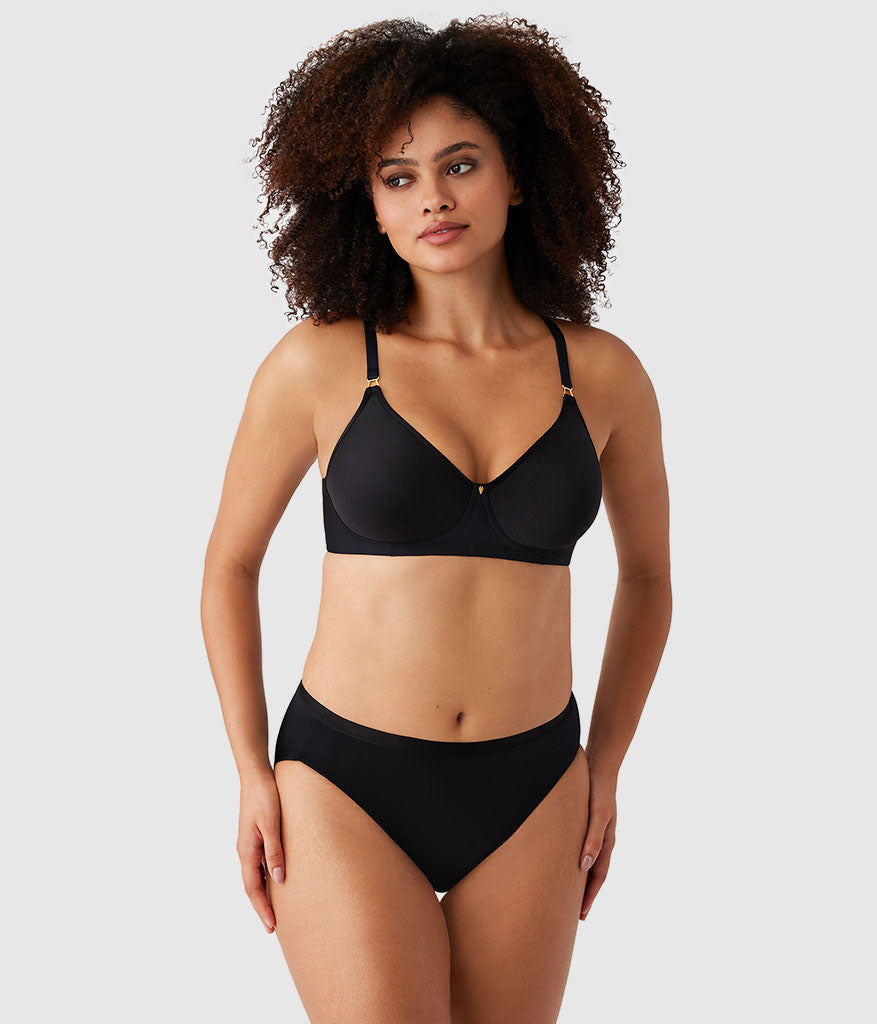 Simply Done Wire Free T-Shirt Bra - Black | Wacoal Quality