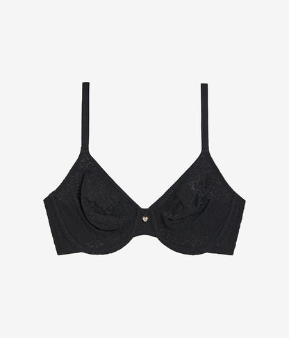 High Bar™ Plunge Underwire Bra - Black | Wacoal Trusted