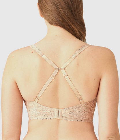 Halo Lace Wire Free Bralette - Sand | Wacoal Latest
