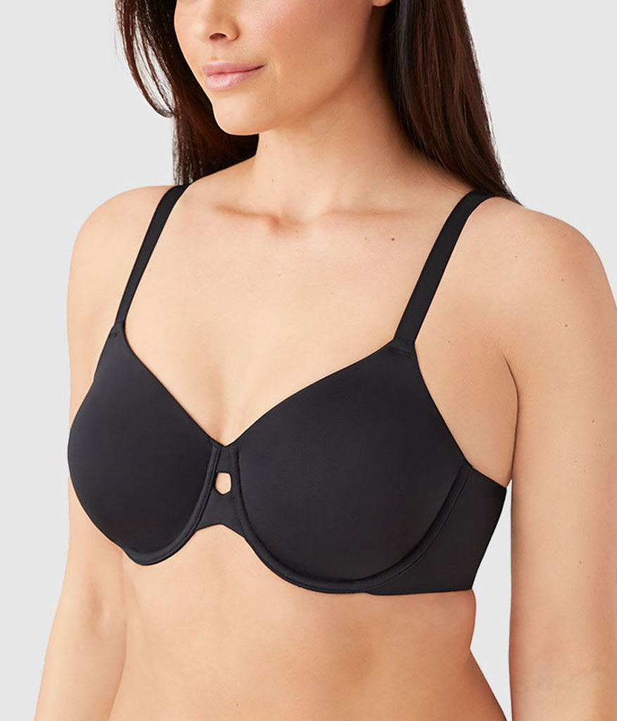 Superbly Smooth Underwire Bra - Black | Wacoal Customer Favorite